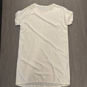 Elizabeth Suzann Georgia Dress in Ivory Silk Crepe OSM